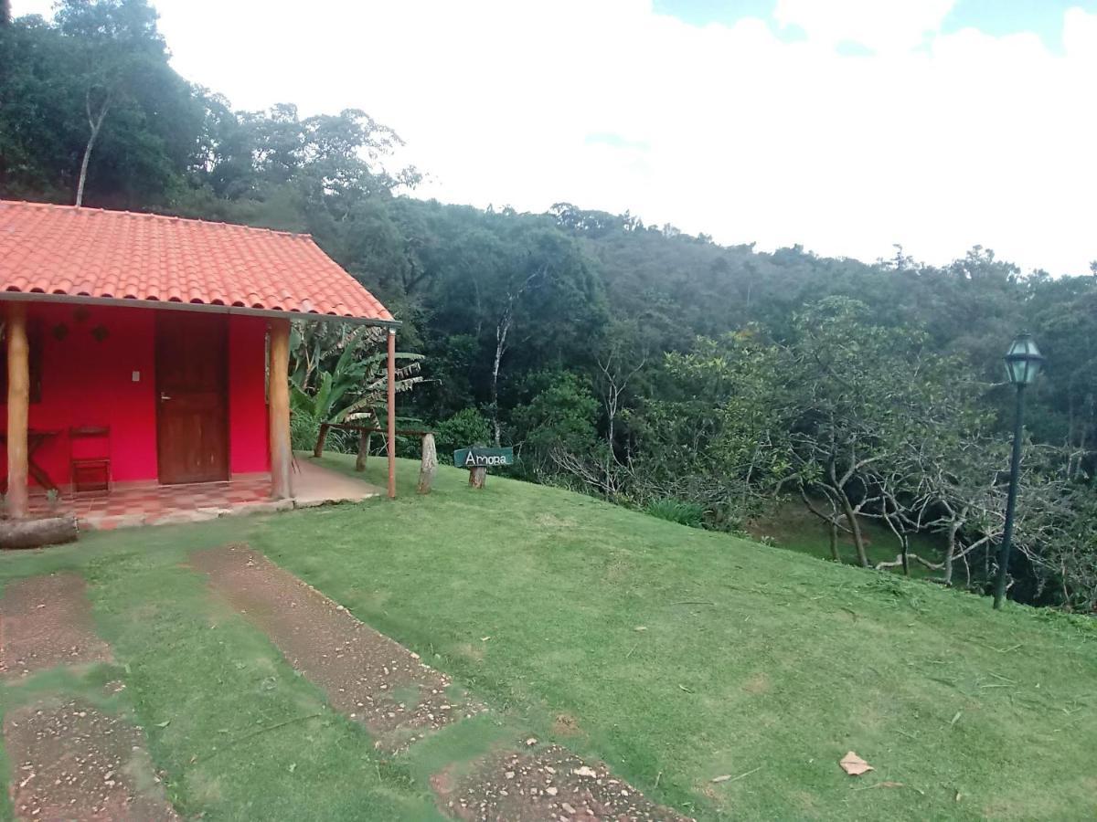 Sitio Das Hortensias Chales Conceicao da Ibitipoca Ngoại thất bức ảnh